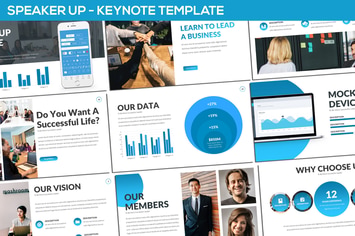 Speaker Up - Keynote Template