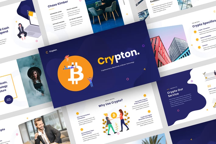 Crypton - Cryptocurrency PowerPoint Template