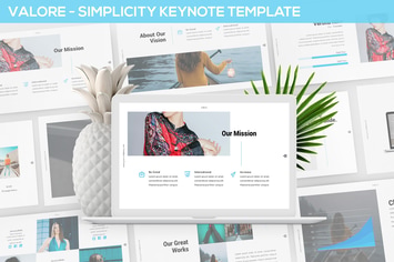 Valore - Simplicity Keynote Template