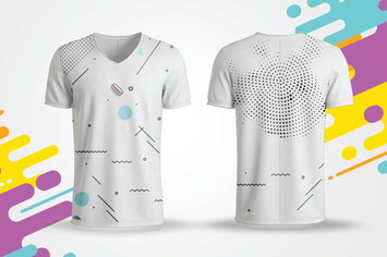 White Modern Creative T-shirt Designs Printable