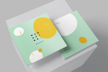 Open Magazine Mockups
