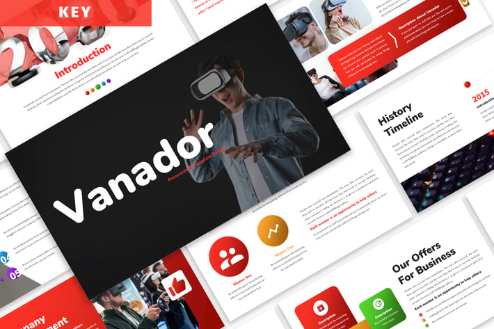 Vanador - Business Keynote Template