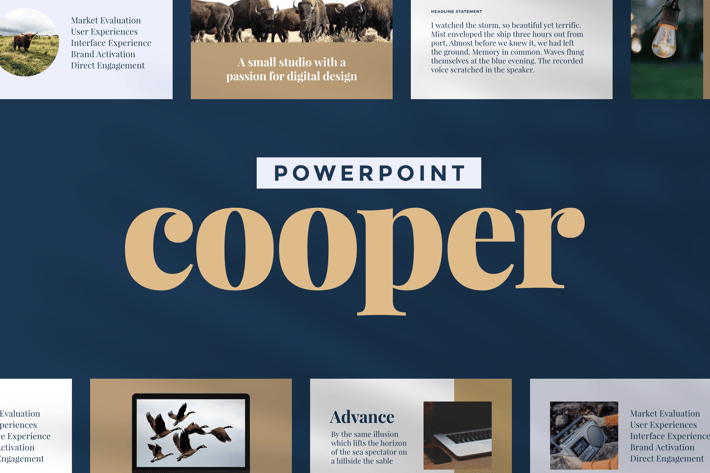 Cooper — Powerpoint Presentation Template