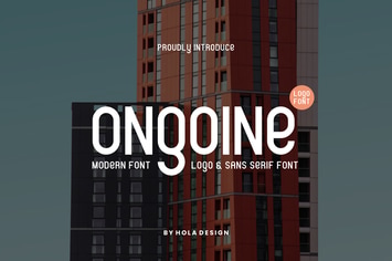 Ongoine -  Sans Serif Logo Font