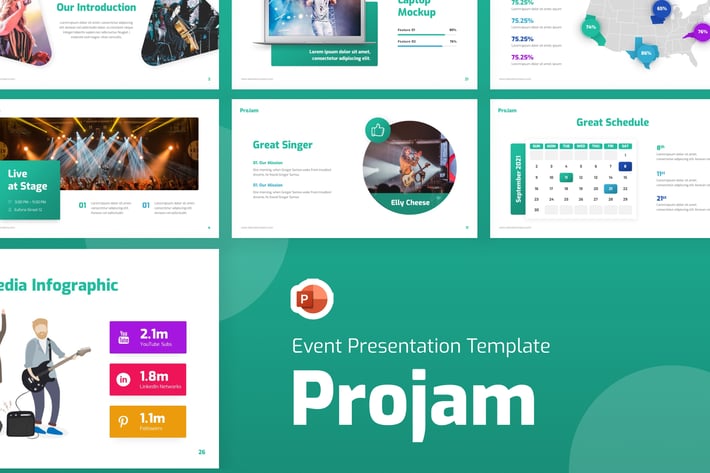 Projam Event Powerpoint Template