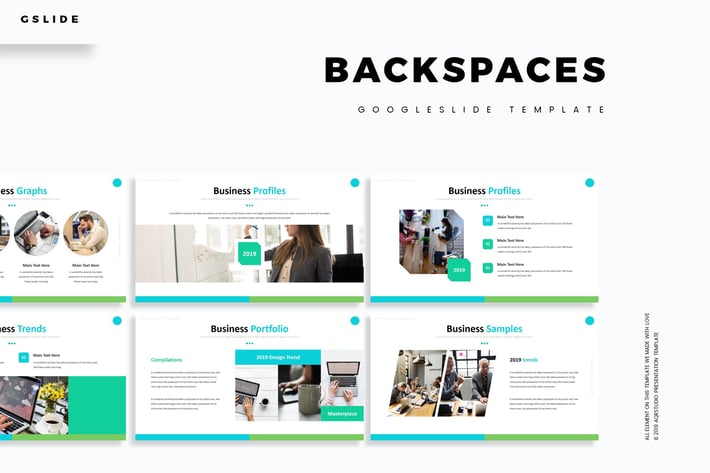 Backspaces - Google Slides Template