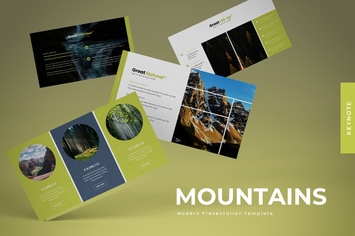 Mountains - Keynote Template