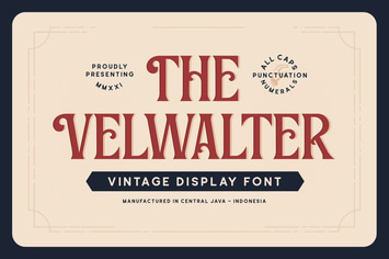 Velwalter Font