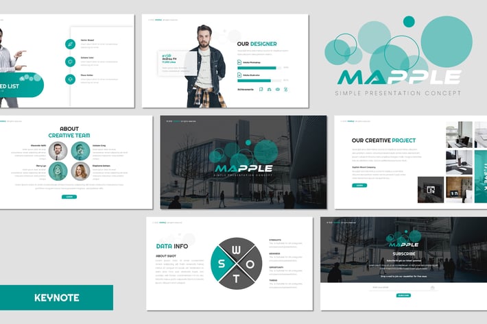 Mapple - Business Keynote Template