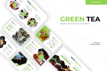 Green Tea - Keynote Template