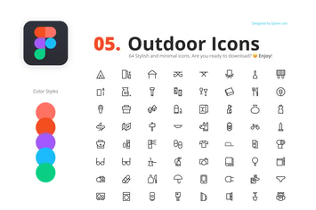 64 Outdoor Icons