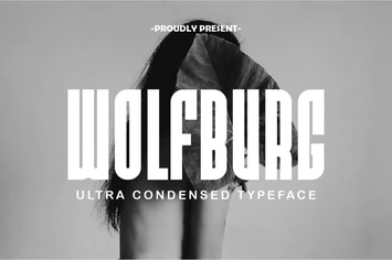Wolfburg – Modern Condensed Display Font