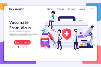 Corona Virus Illustration