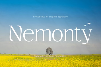 Nemonty - Minimalist Serif