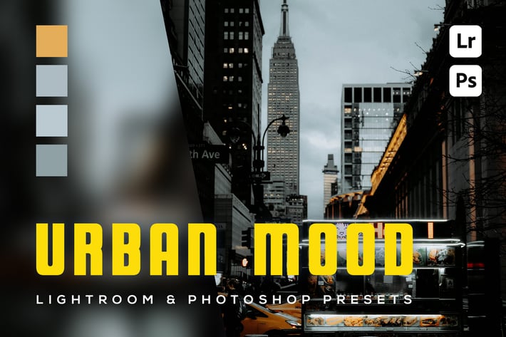 6 Urban Mood Lightroom and Photoshop Presets