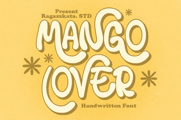 Mango Lover - Playful Handwritten