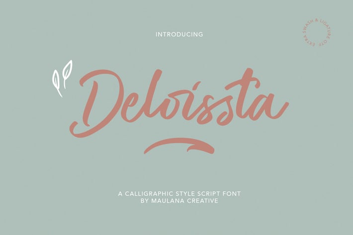 Deloissta Script Font