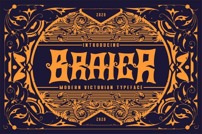 Braier | Modern Victorian Typeface