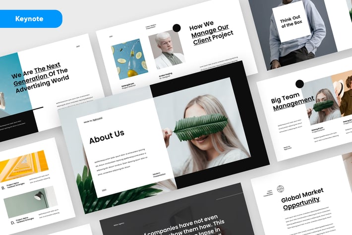 BAKSO Minimal Keynote Template
