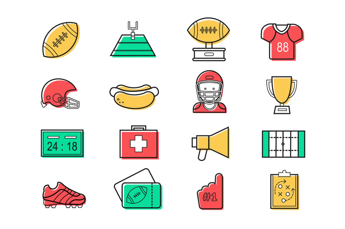 American Football Icons