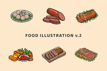 Food Illustration V.2