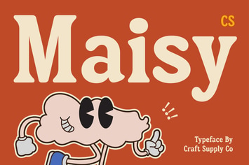  Maisy – Retro Font
