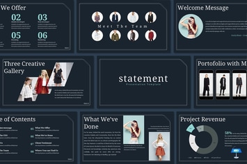 Statement - Keynote Template