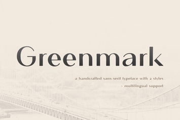 Greenmark - Handcrafted Sans Serif