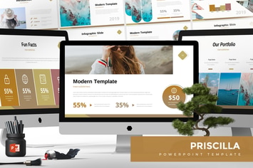 Priscilla - Powerpoint Template