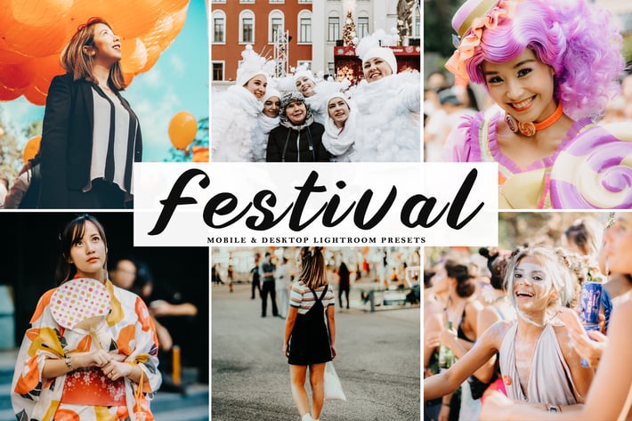 Festival Mobile & Desktop Lightroom Presets