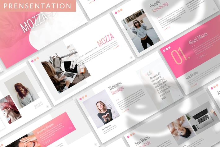 Mozza - Fashion Prensentation Template