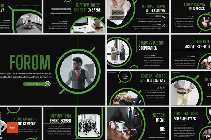 Forom - Creative Powerpoint Template