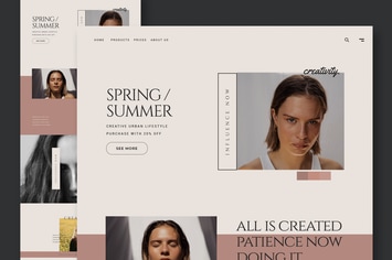 Fashion Blogger - Website