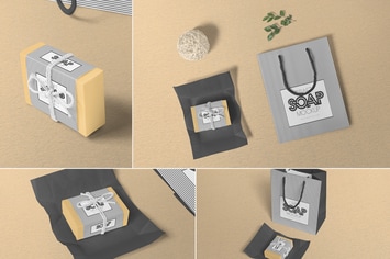 Craft Soap Box Mockups