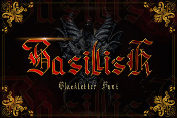 Basillisk - Blackletter Font