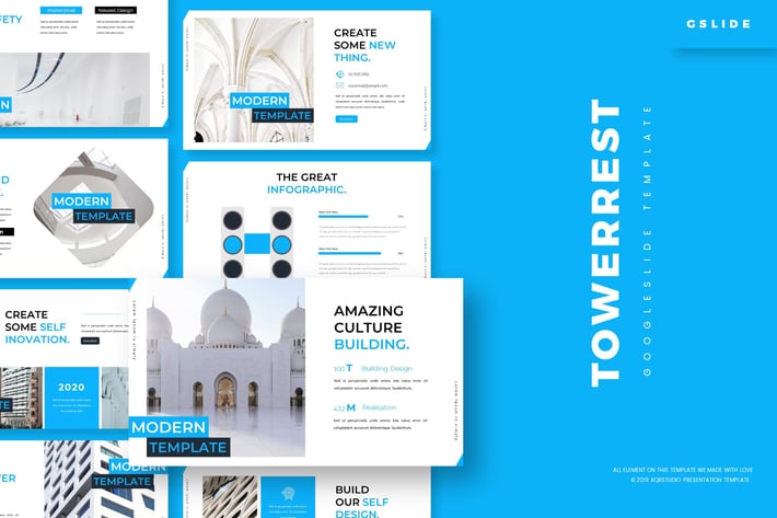 Towerrest - Google Slides Template
