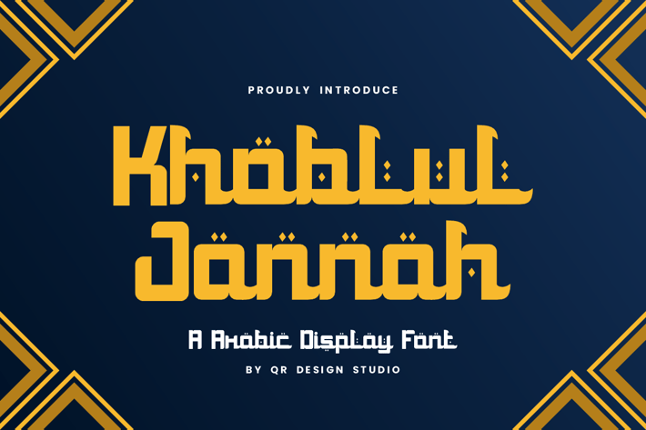 Khoblul Jannah - Arabic Font 
