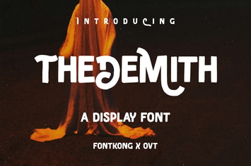 Thedemith - A Display Font