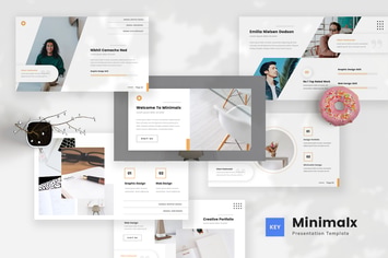 Minimalx - Minimal Keynote Template