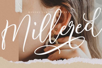 Millered | Beauty Font Elegant 