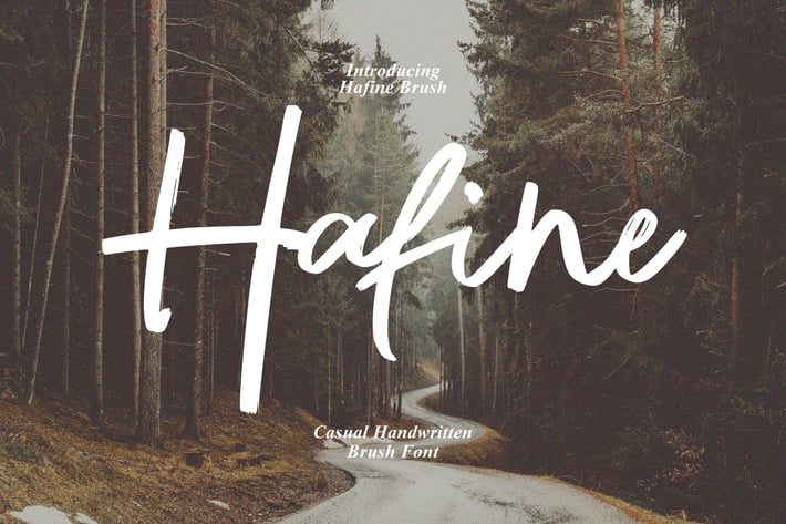 Hafine - Handwritten Brush