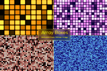 Array Boxes Backgrounds