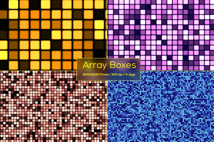 Array Boxes Backgrounds