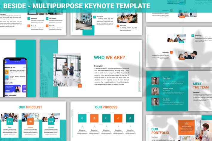 Beside - Multipurpose Keynote Template