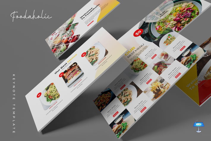 Foodaholic - Keynote Template