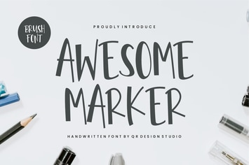 Awesome Marker Font