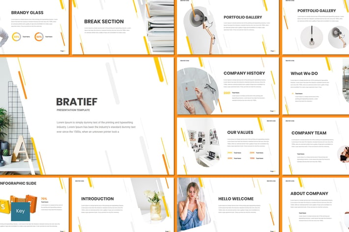 Bratief - Keynote Template