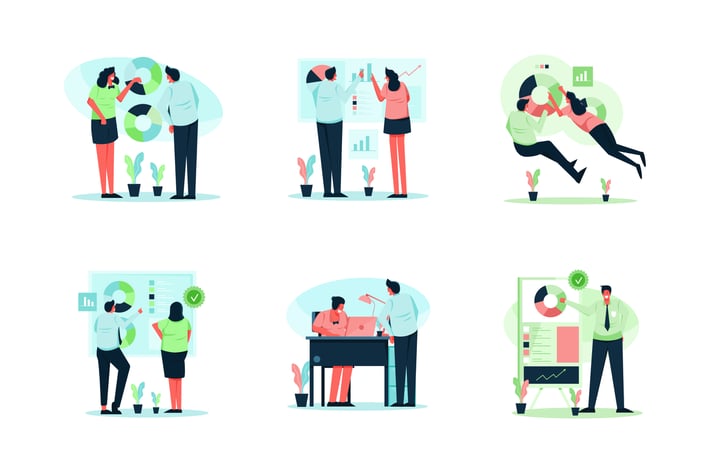 Business Illustration Pack (3 Variation)
