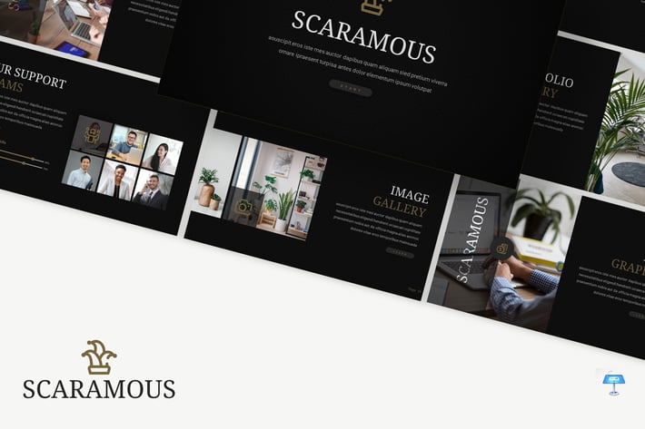 Scaramous - Business Keynote Template