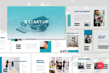 XStartUp - Startup Keynote Template